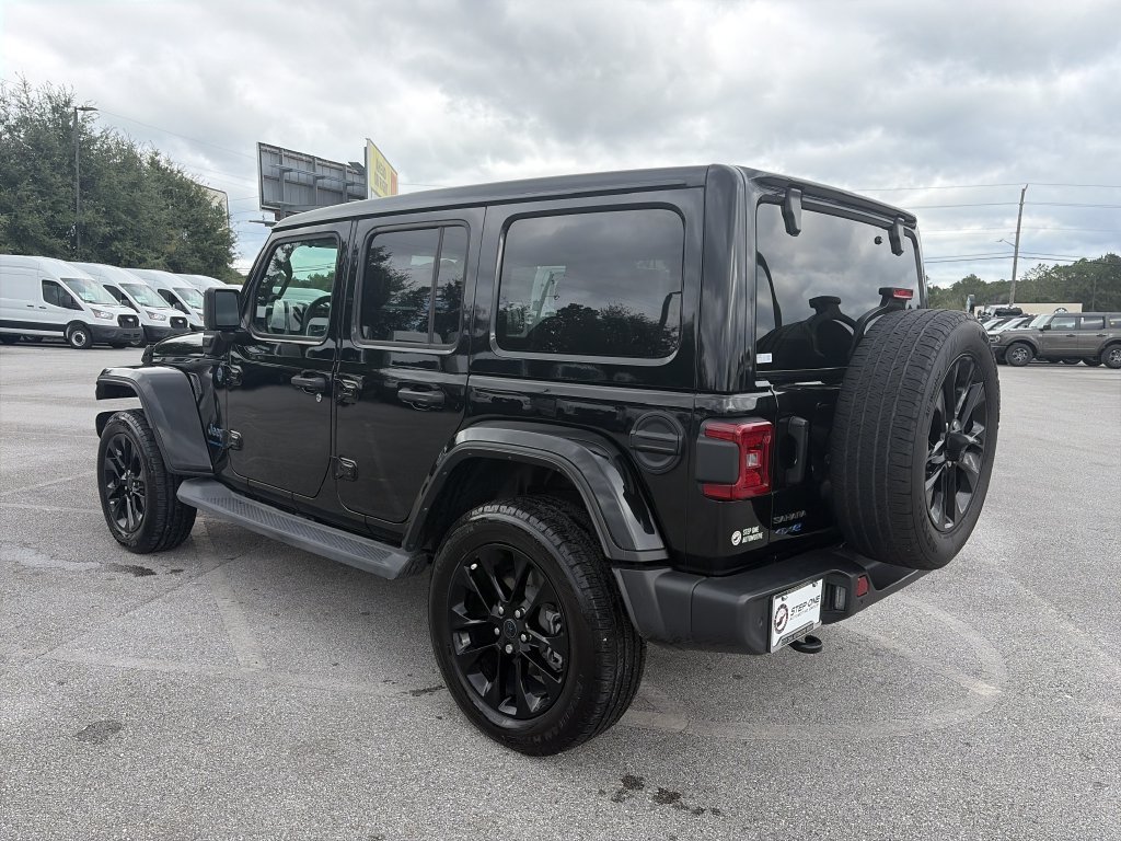 Used 2025 Black Jeep Sahara 4xe image 5