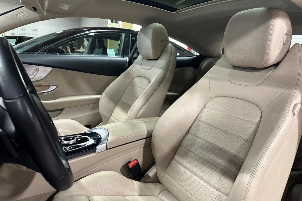 Used 2017 designo Cardinal Red Metallic Mercedes-Benz C 300 image 24