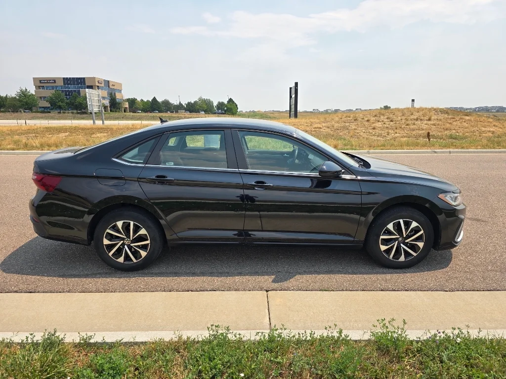 Used 2025 Deep Black Pearl Volkswagen S image 6