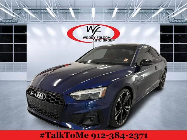 Used 2022 Blue Audi 3.0T Prestige image 1