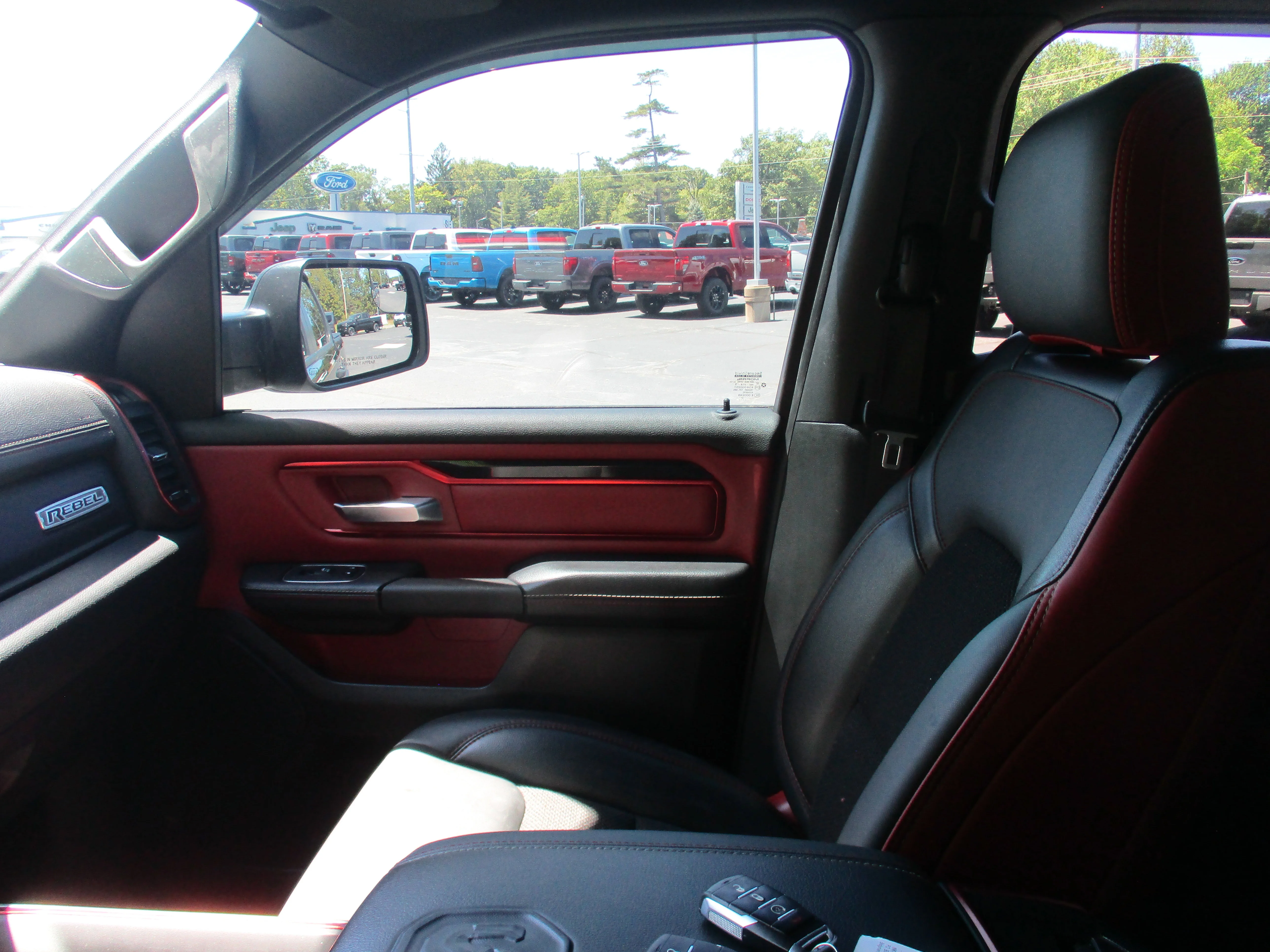 Used 2022 Diamond Black Crystal Pearlcoat Ram Rebel image 32