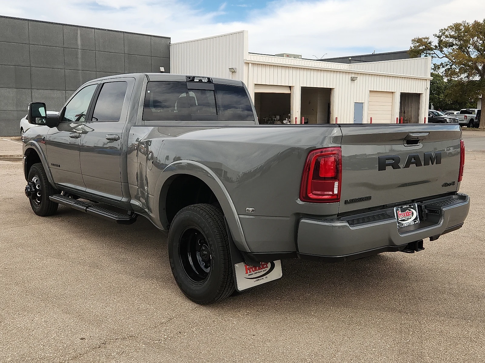 New 2027 Ceramic Gray Clear-Coat  Paint Ram LARAMIE CREW CAB 4X4 8