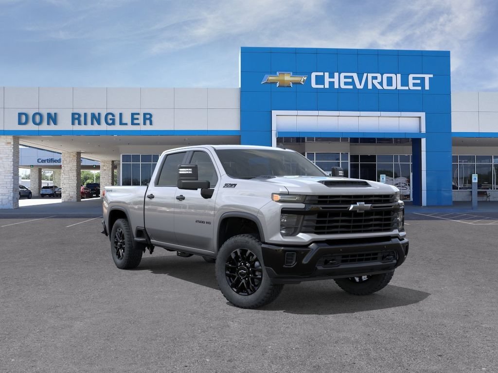 New 2026 Sterling Gray Metallic Chevrolet Custom image 1