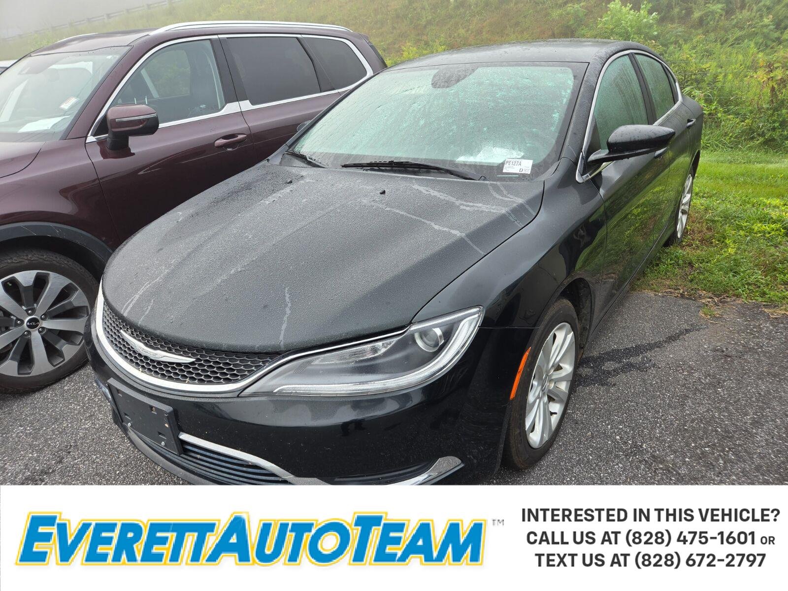  2016 Chrysler 200 Limited Platinum Sedan FWD   
