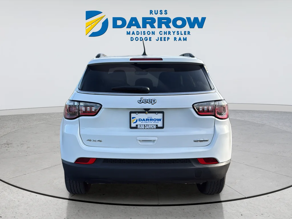 Certified Used 2025 White Jeep Latitude image 4