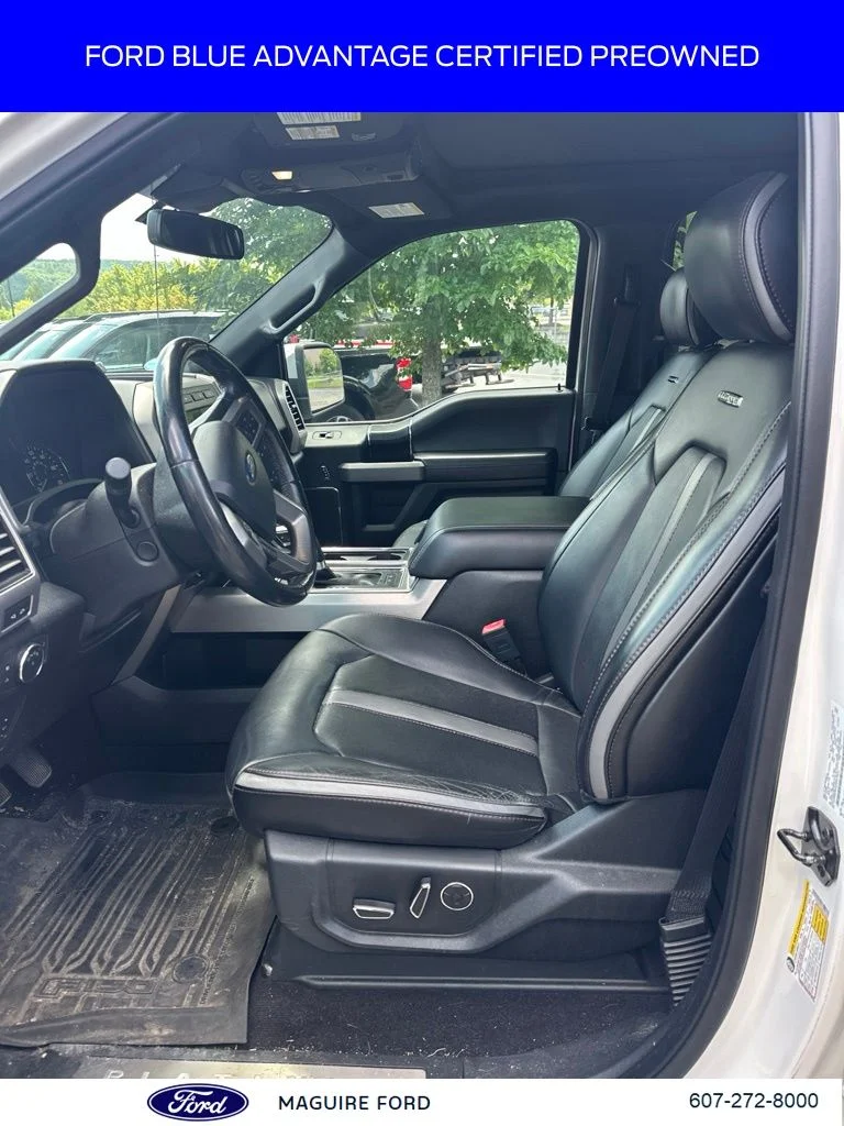 Used 2019 White Ford Platinum image 14
