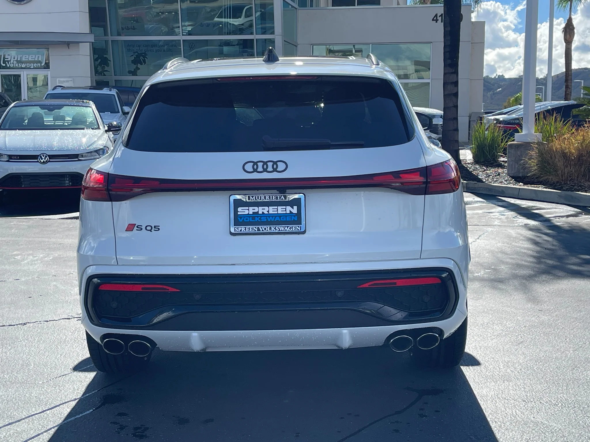 Used 2025 Arkona White Audi Prestige image 7