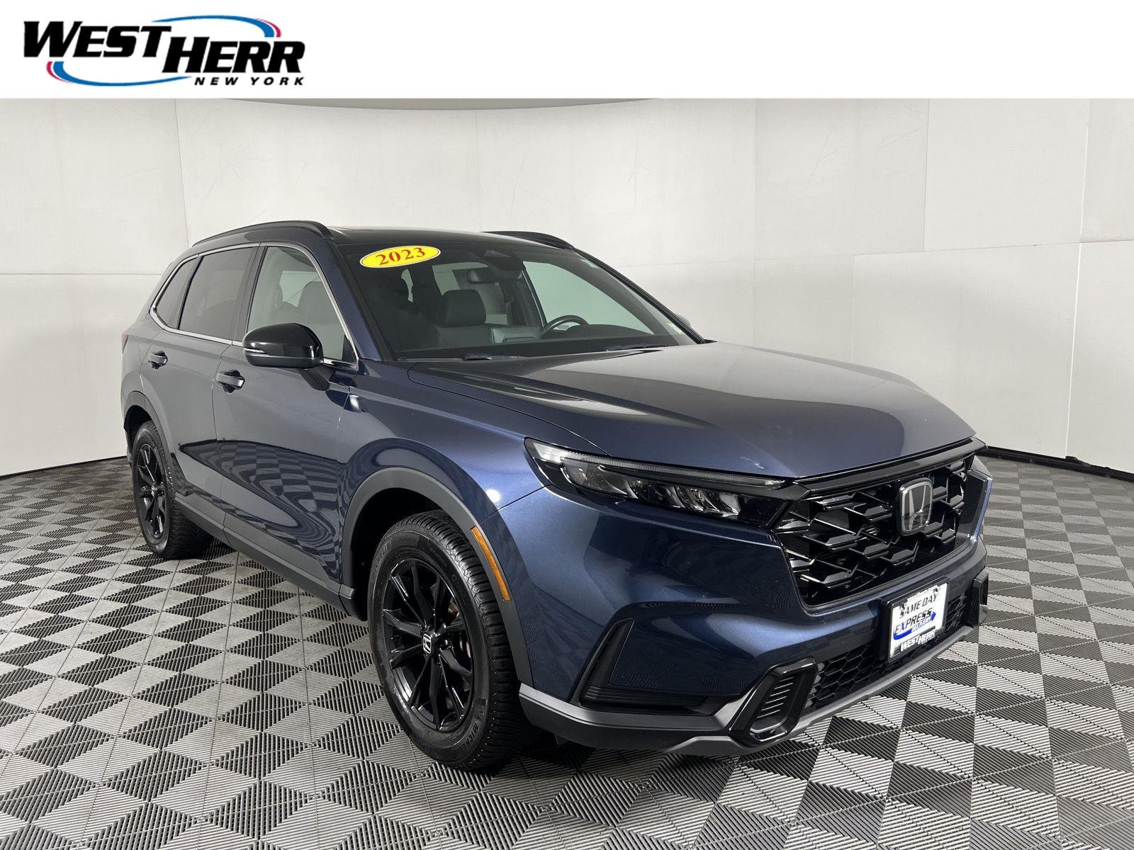 Used 2023 Canyon River Blue Metallic Honda Sport image 1
