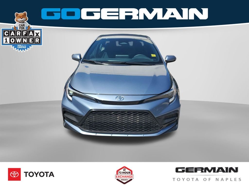 Used 2024 Silver Toyota SE image 3
