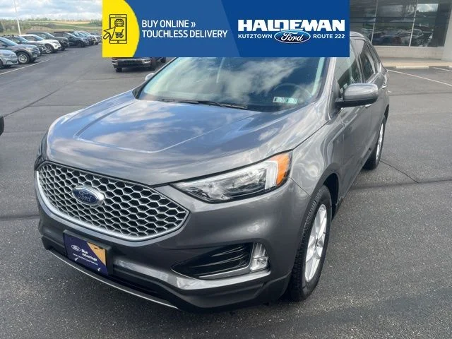 Certified Used 2023 Gray Metallic Ford SEL image 1