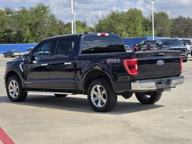 Used 2021 Blue Metallic Ford XLT image 5