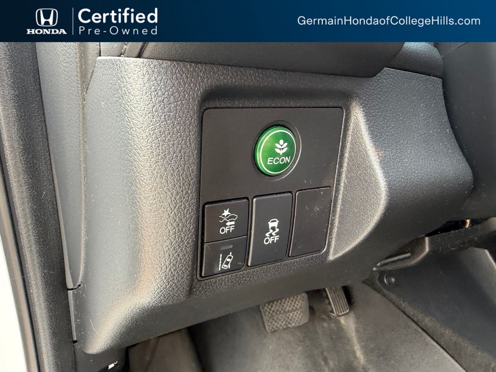 Certified Used 2019 Platinum White Pearl Honda EX image 17