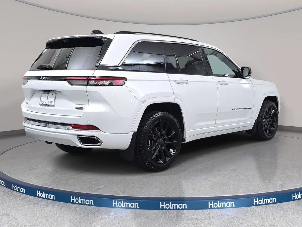Used 2023 Bright White Clearcoat Jeep Overland 4xe image 6