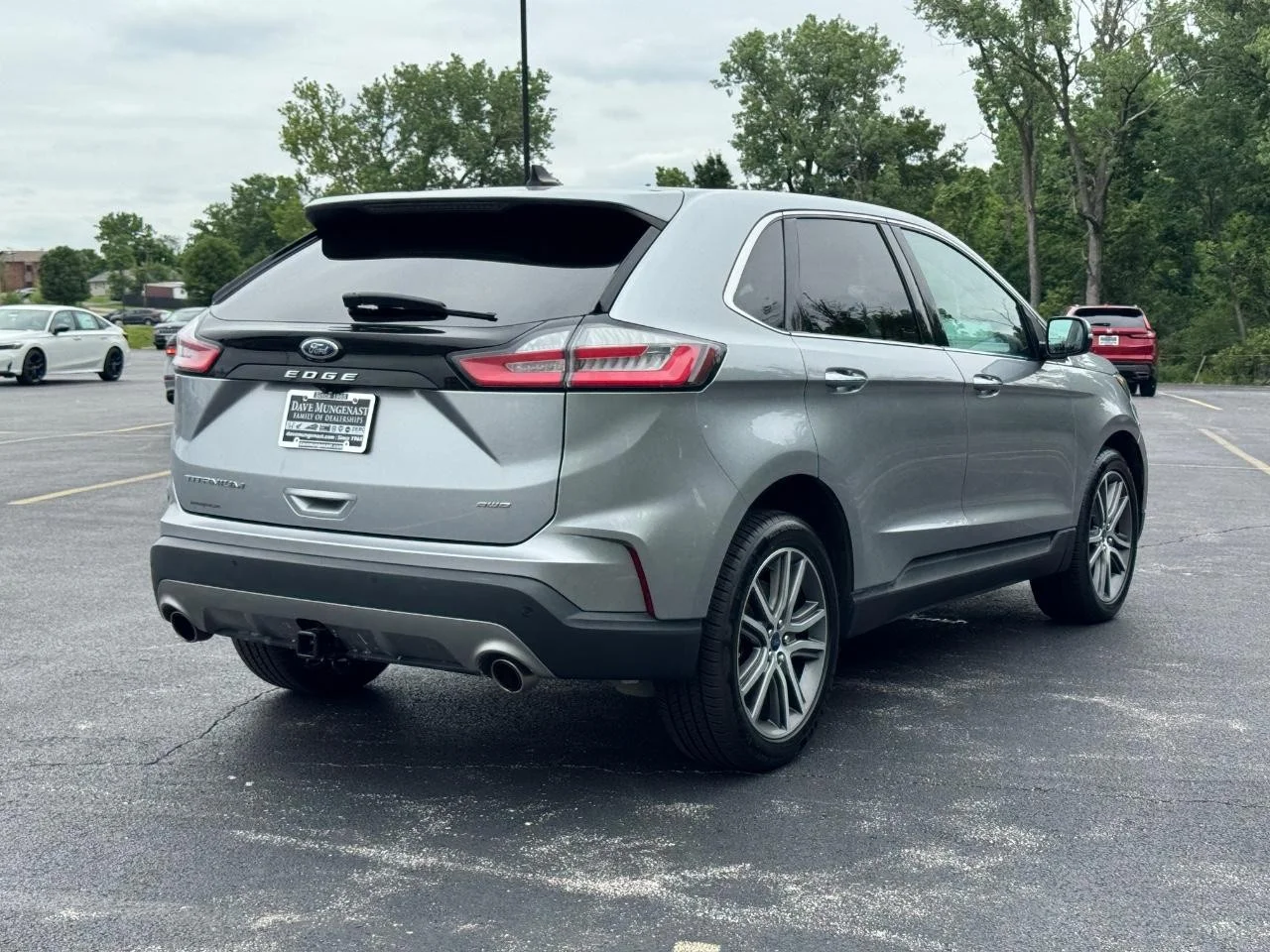 Used 2022 Iconic Silver Ford Titanium image 4
