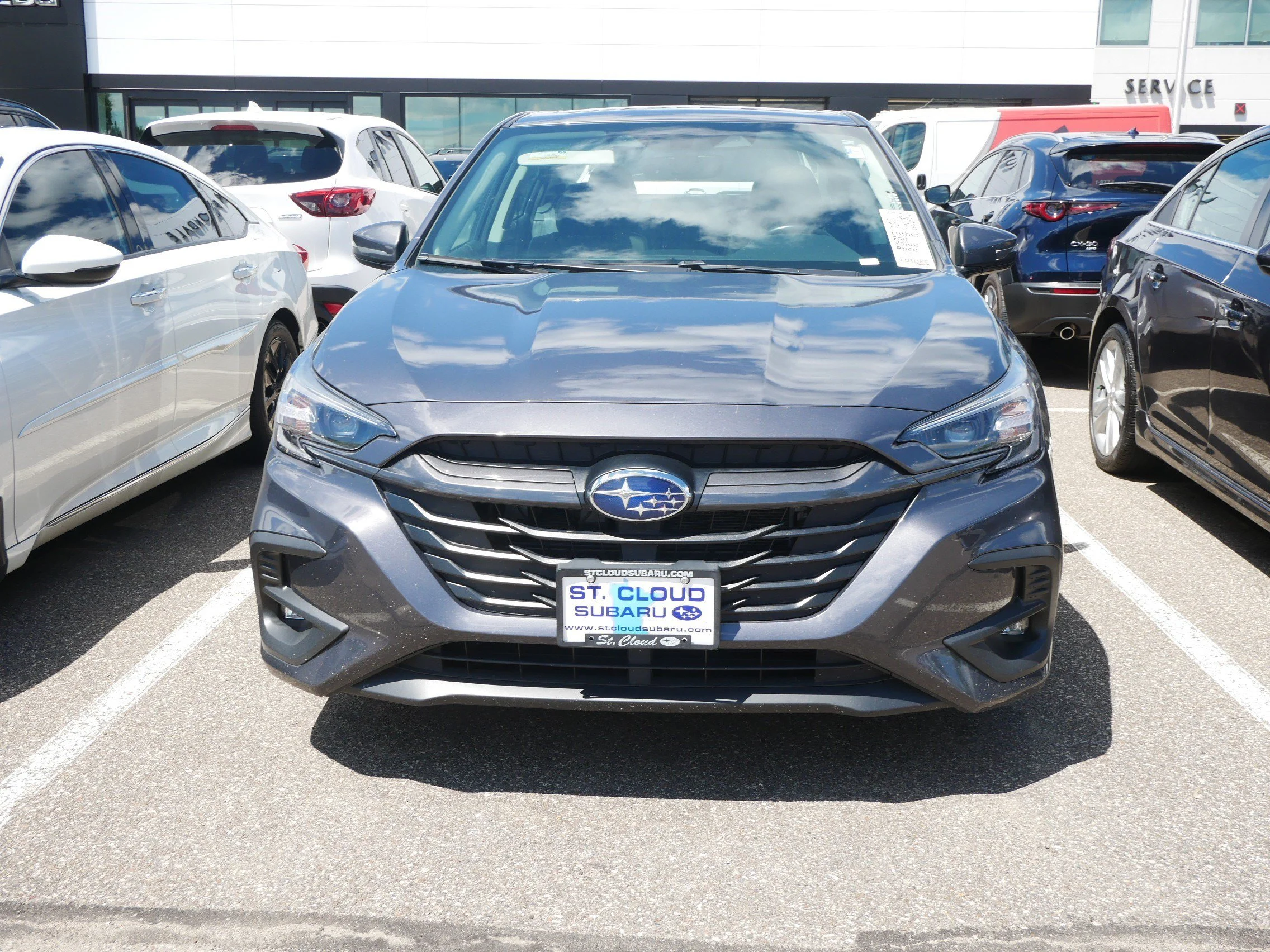 Used 2024 Subaru Legacy Limited with VIN 4S3BWAN66R3002423 for sale in Brooklyn Center, Minnesota