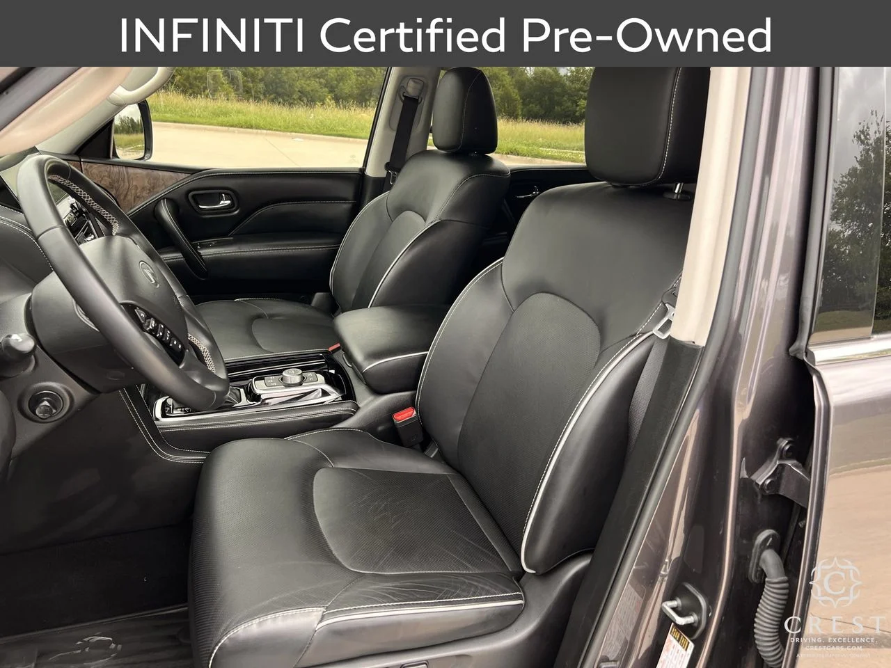 Certified Used 2023 Anthracite Gray INFINITI PREMIUM SELECT image 23