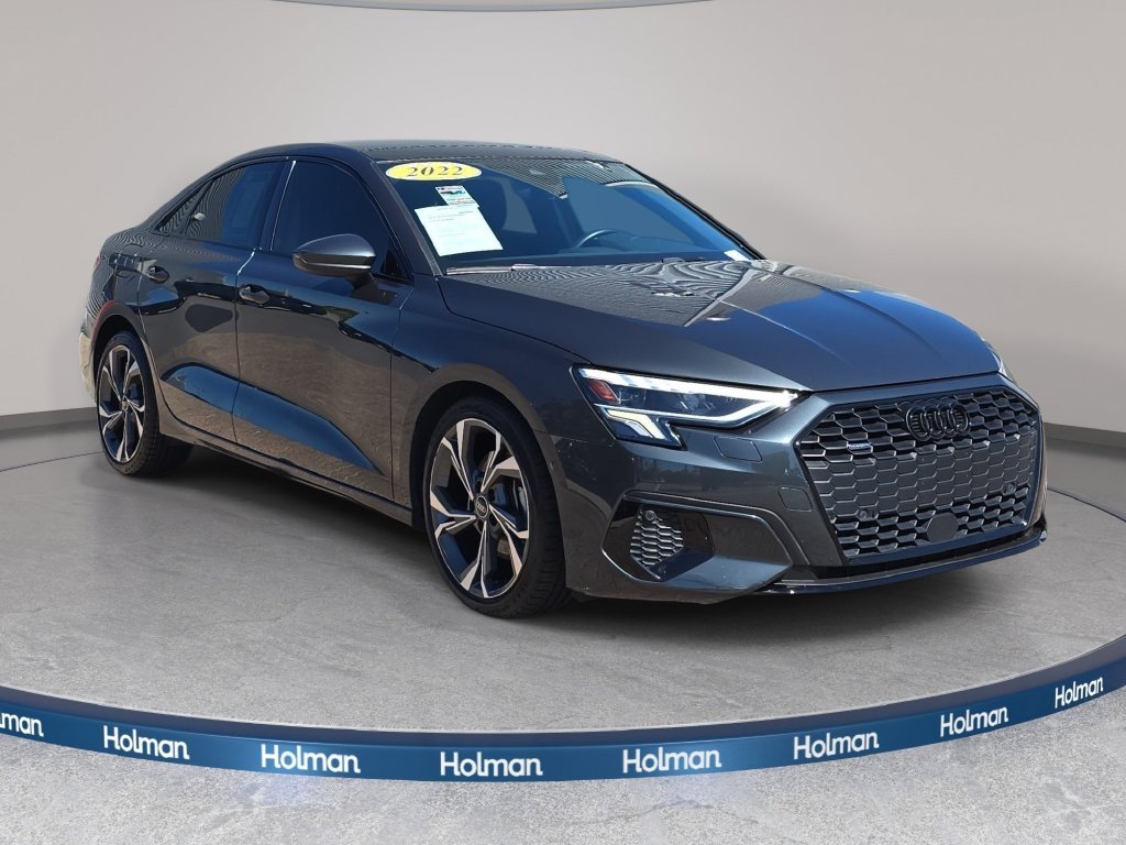 Used 2022 Gray Audi 40 Premium Plus image 4