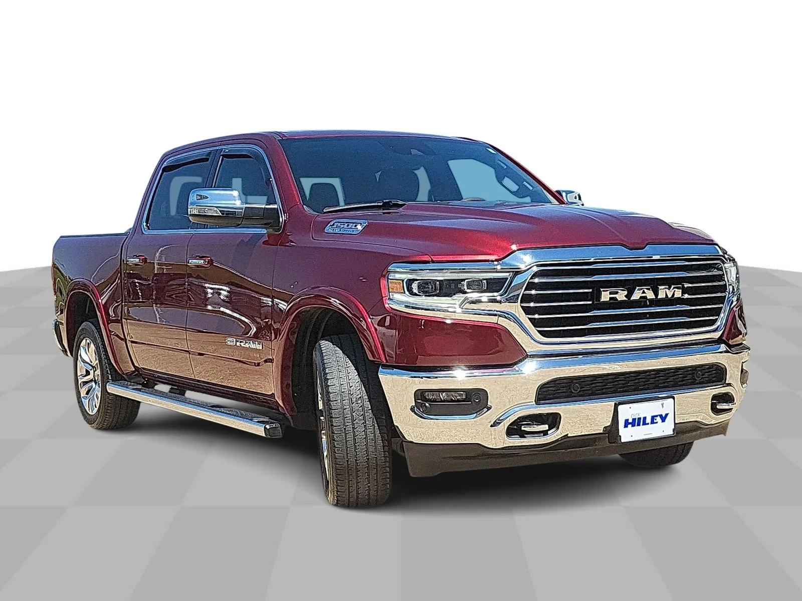 Used 2021 Dark Red Metallic Ram Longhorn image 2