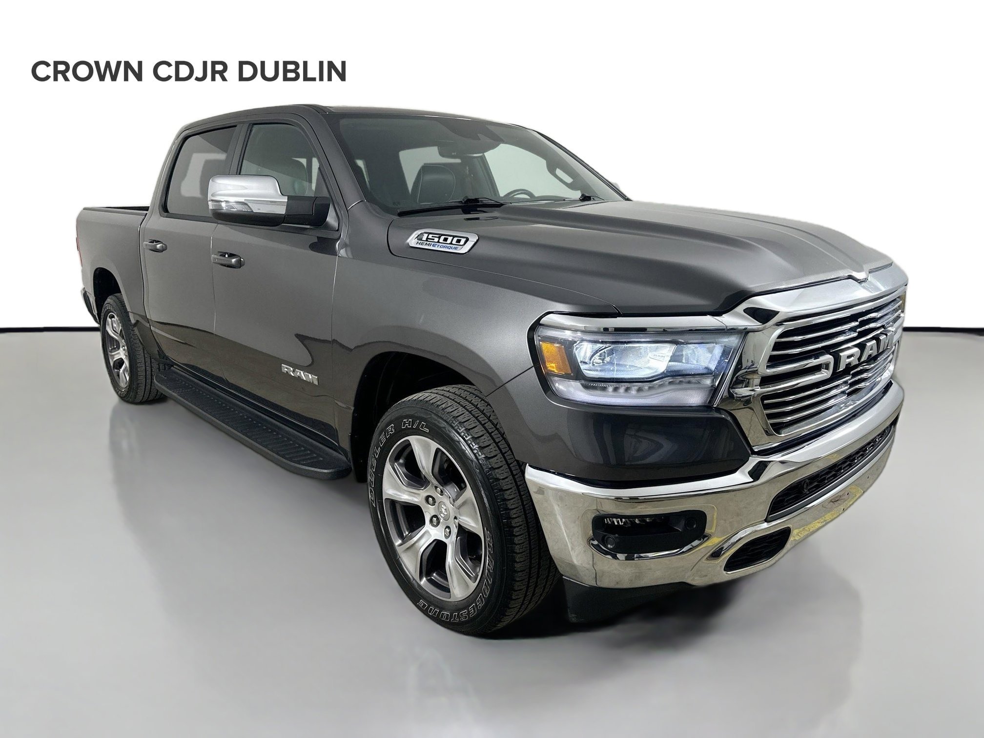 Used 2023 Granite Crystal Metallic Clearcoat Ram Laramie image 3