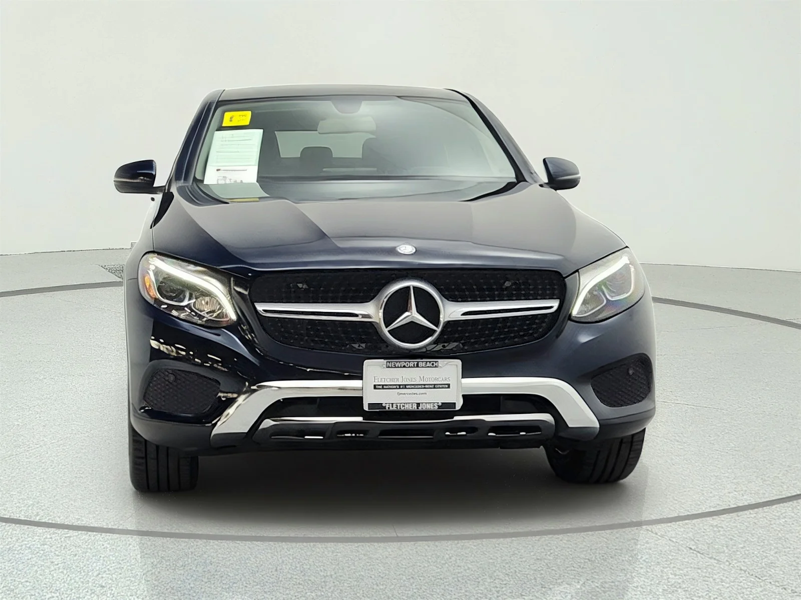 Used 2017 Lunar Blue Metallic Mercedes-Benz GLC 300 4MATIC® Coupe image 2