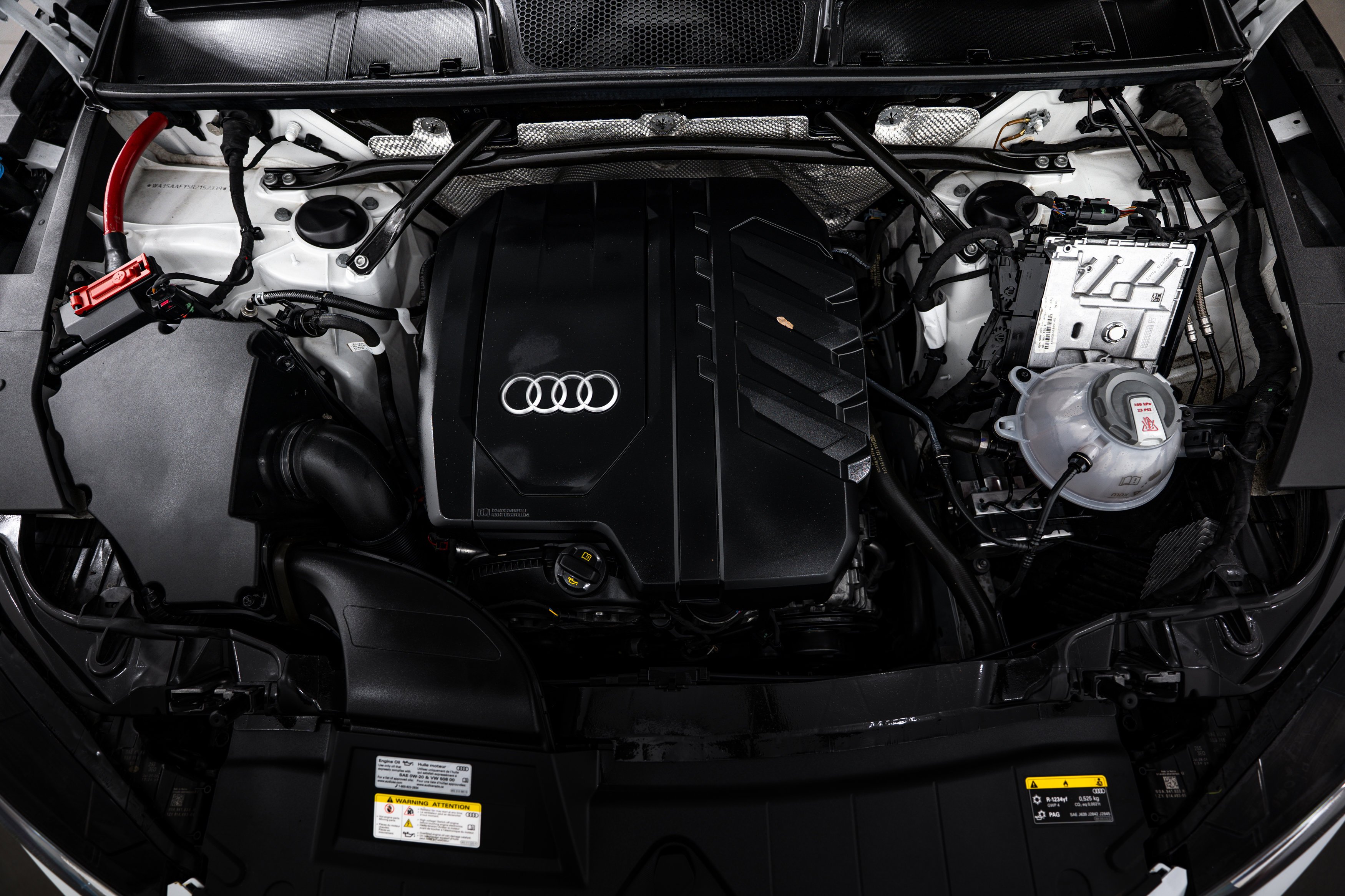 Certified Used 2024 Glacier White Metallic Audi S line Premium Plus image 21
