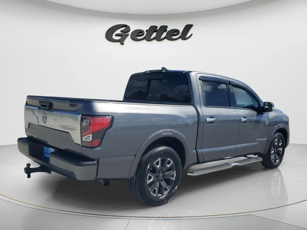 Used 2024 Gray Nissan Crew Cab Platinum Reserve 4x2 image 4
