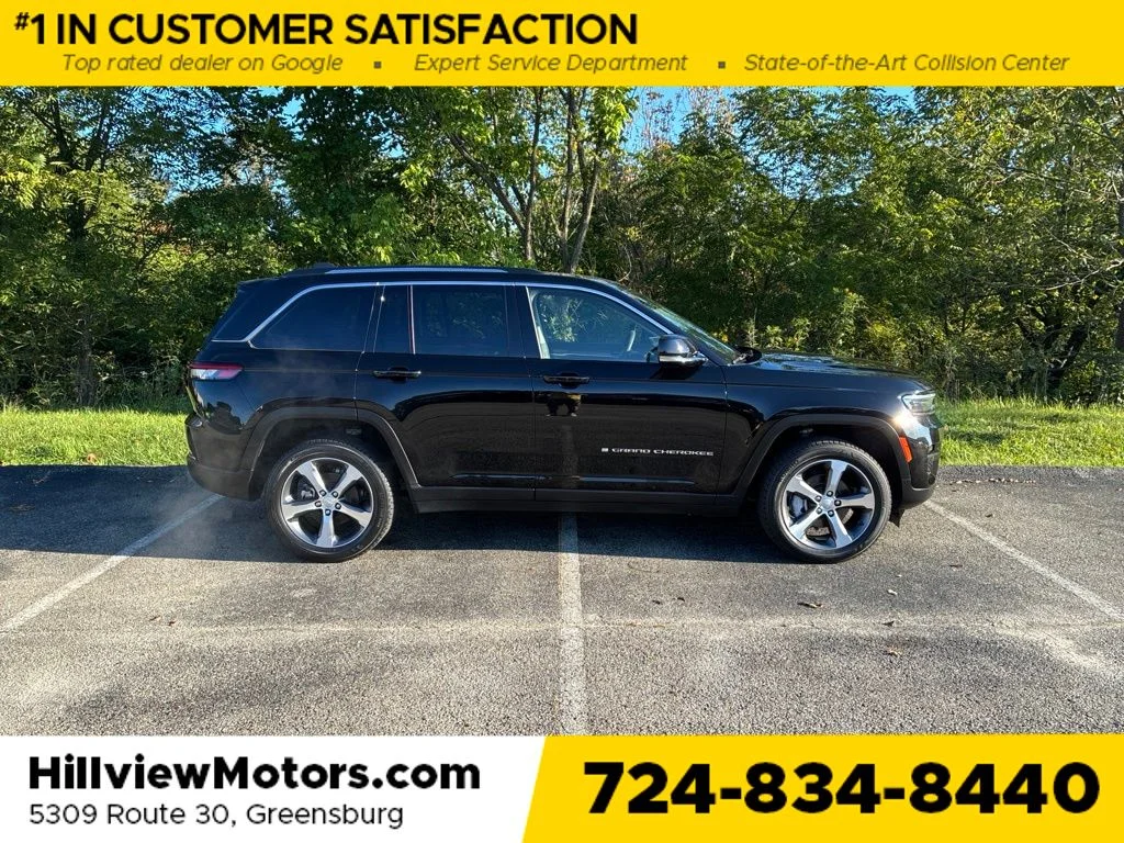 Certified Used 2023 Diamond Black Jeep Limited image 8