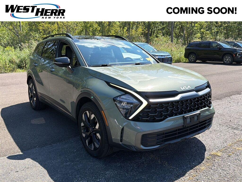 Used 2023 Jungle Green Kia X-Line image 1