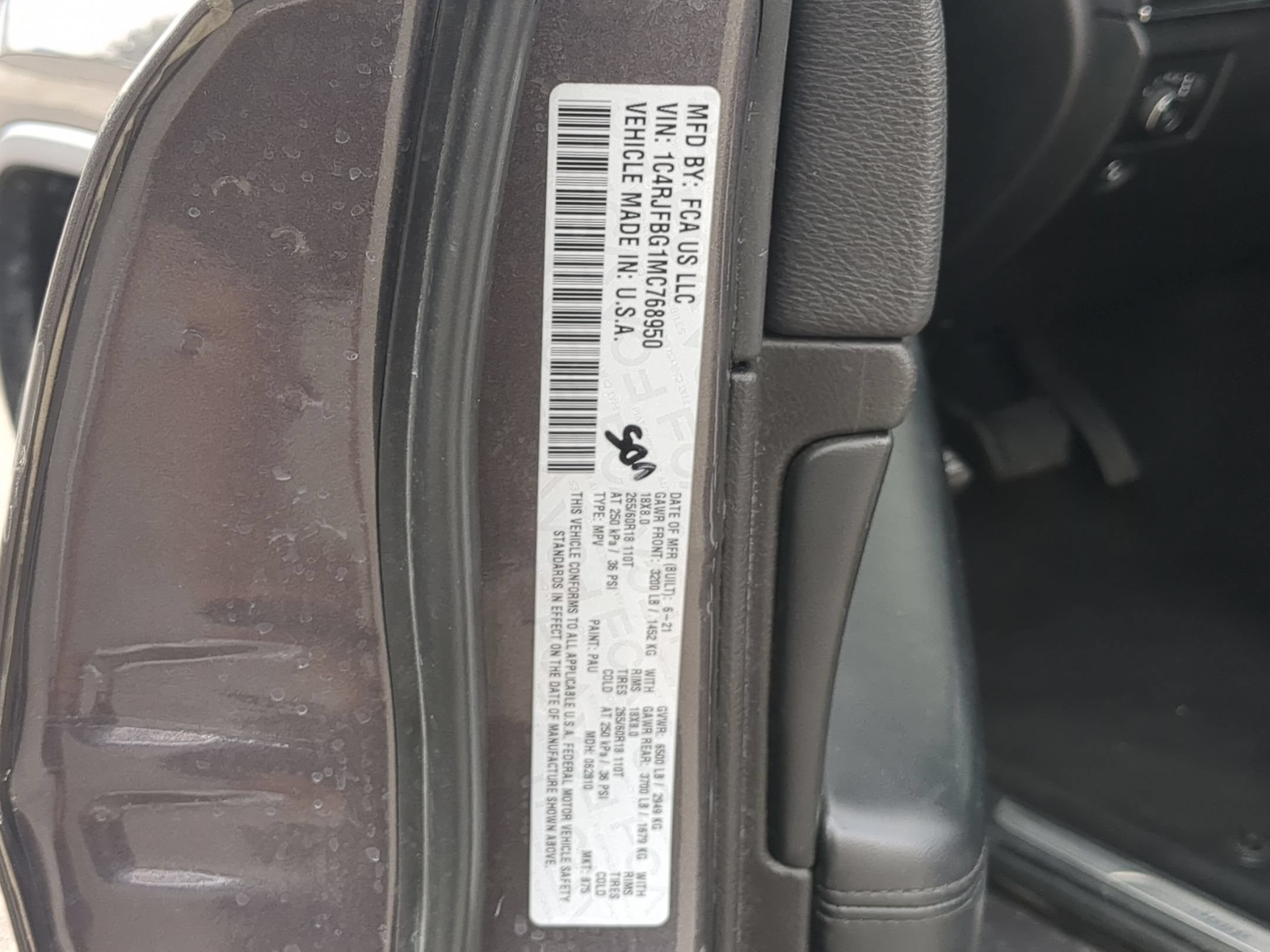 Certified Used 2021 Granite Crystal Metallic Clearcoat Jeep Limited image 31