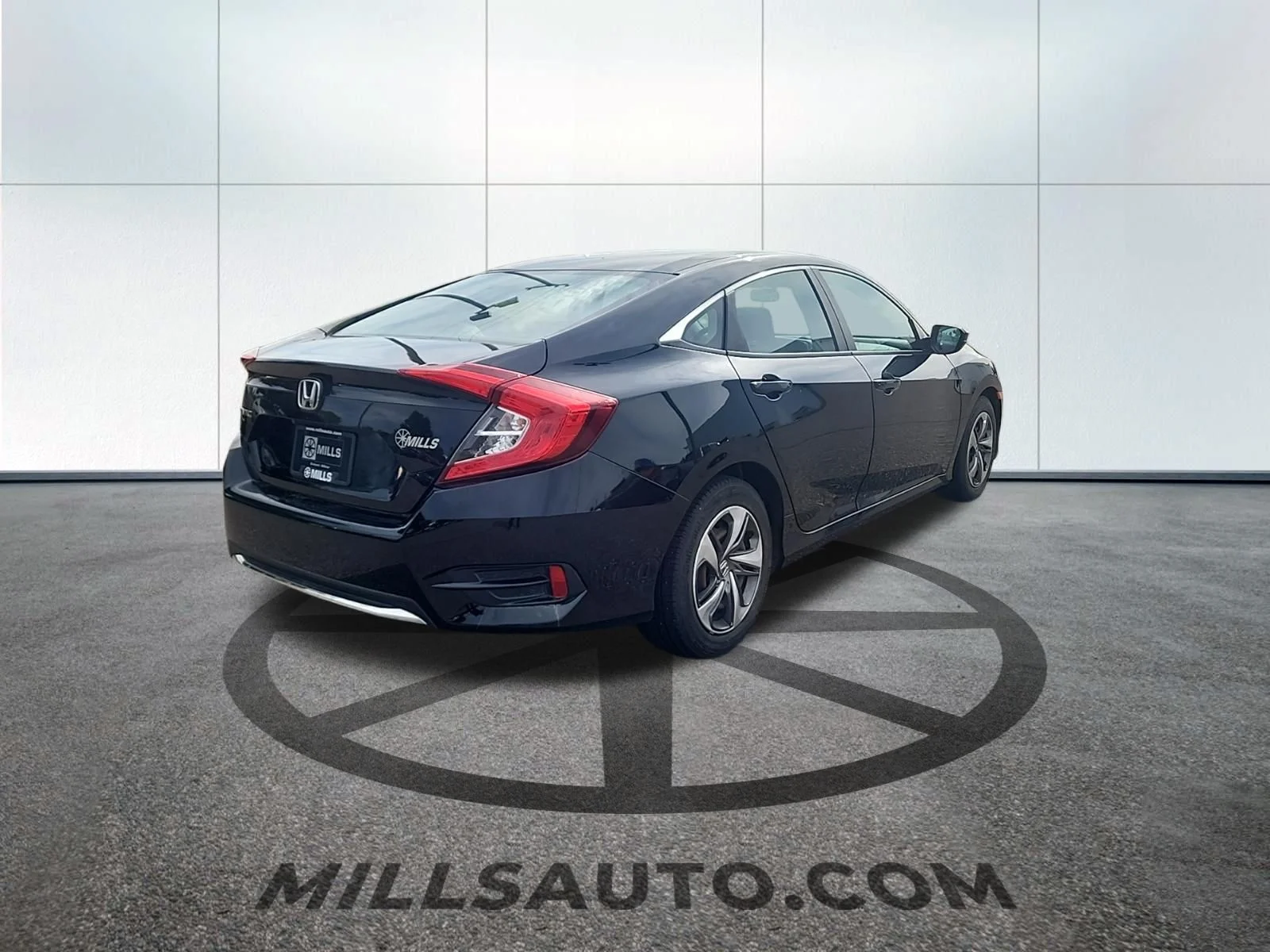 Certified Used 2019 Crystal Black Pearl Honda LX image 3