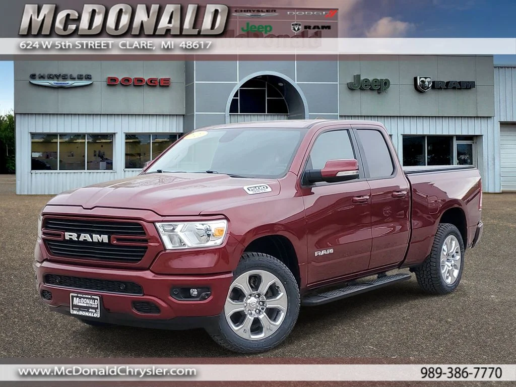 2021 RAM 1500 Big Horn/Lone Star 4x4 Quad Cab 6'4's photo
