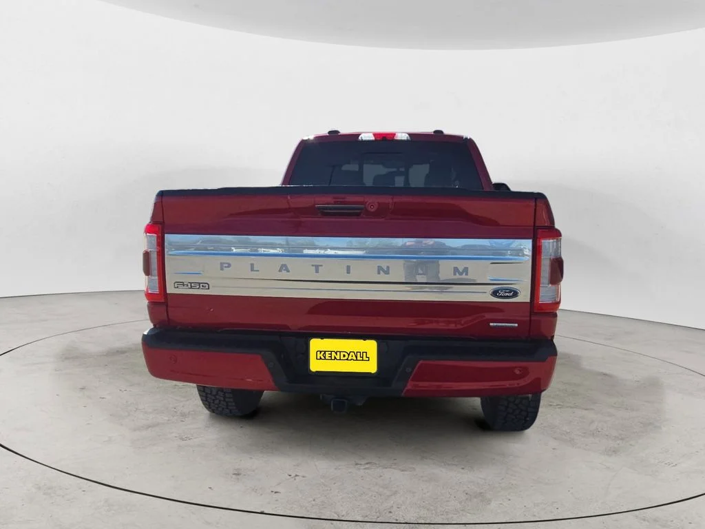 Used 2022 Red Ford Platinum image 4