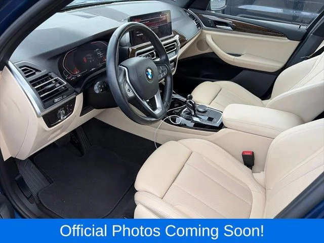Used 2022 Blue BMW sDrive30i image 4