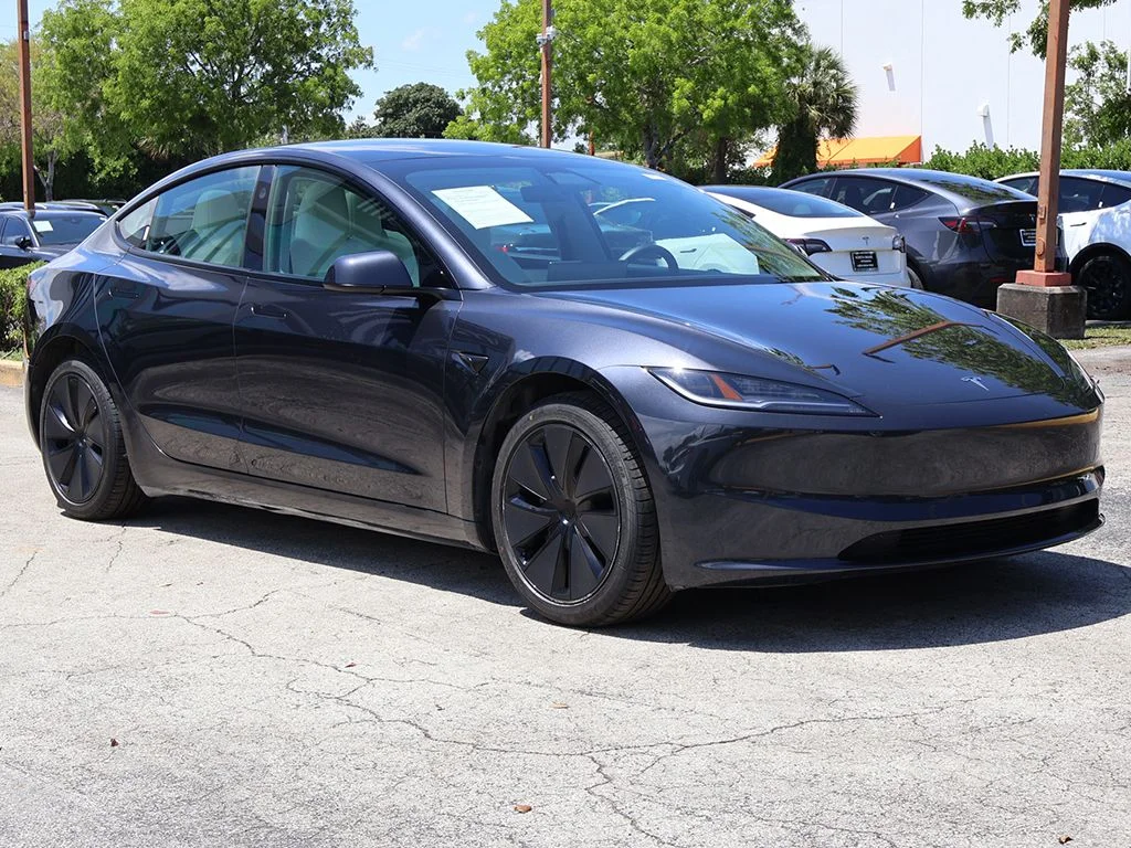 Used 2024 Tesla Model 3 Base with VIN 5YJ3E1EA0RF873588 for sale in Miami, FL