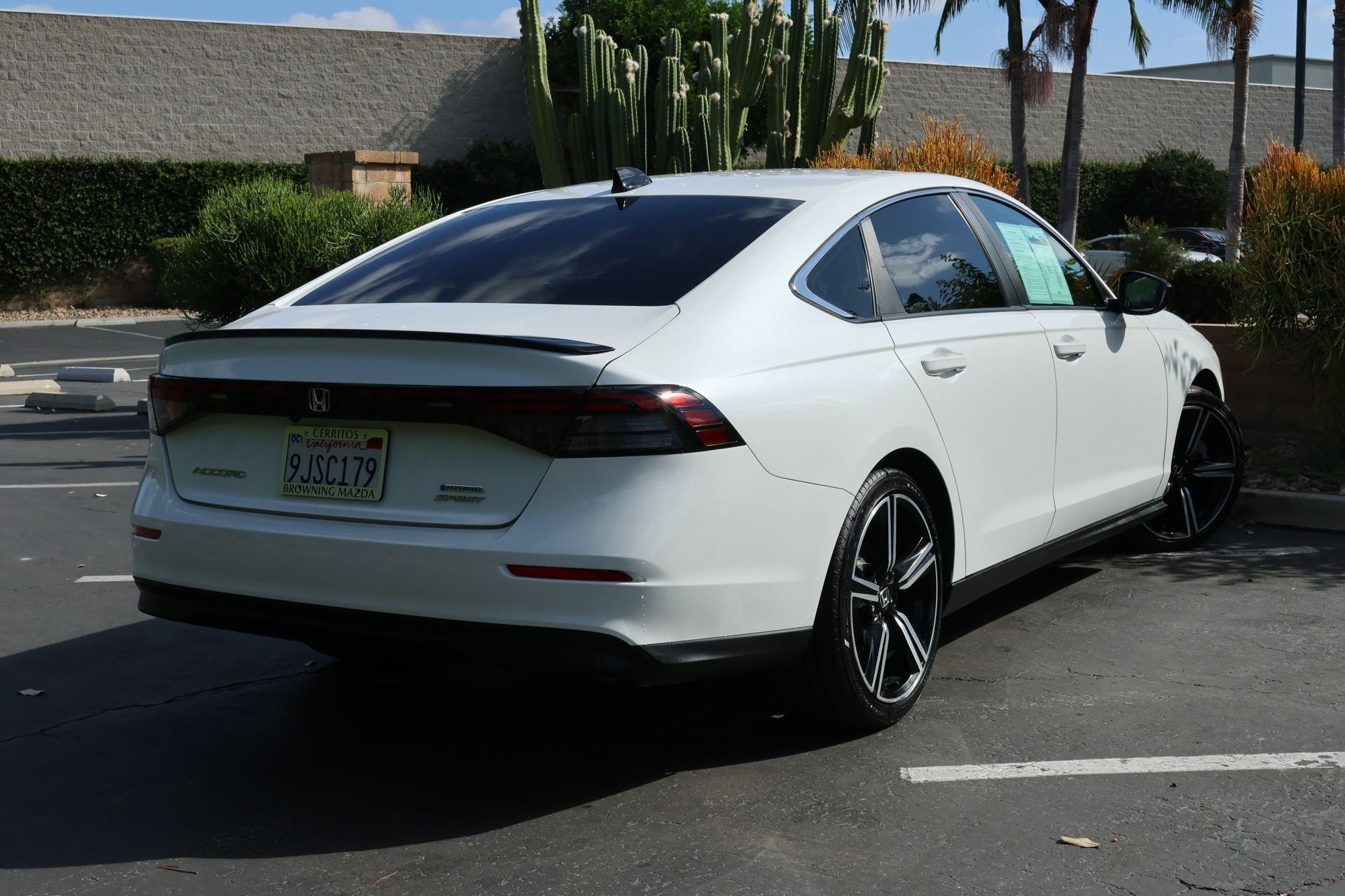 Used 2024 White Honda Sport image 2
