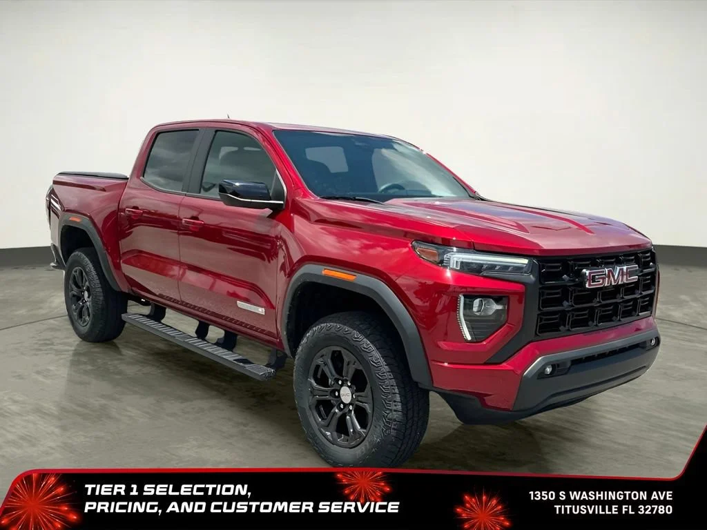 Used 2023 Volcanic Red Tintcoat GMC Elevation image 17