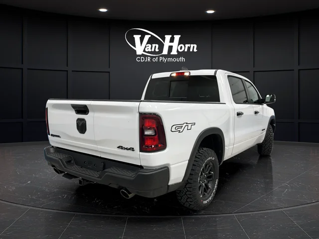 New 2026 Bright White Clear-Coat Exterior Paint RAM Rebel image 7