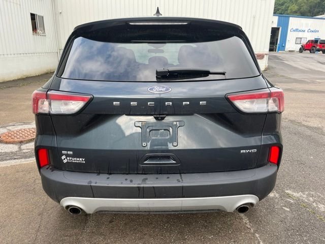 Used 2022 Stone Blue Metallic Ford SE image 7