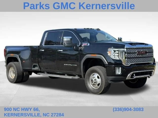 Used 2022 Onyx Black GMC Denali DRW image 1