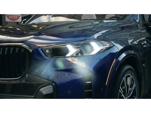 New 2026 Tanzanite Blue II Metallic BMW xDrive50e image 6