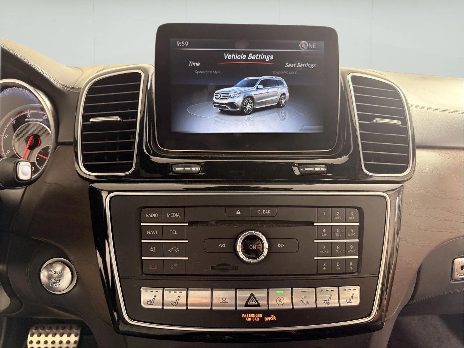 Used 2017 Obsidian Black Metallic Mercedes-Benz AMG® GLS 63 image 42