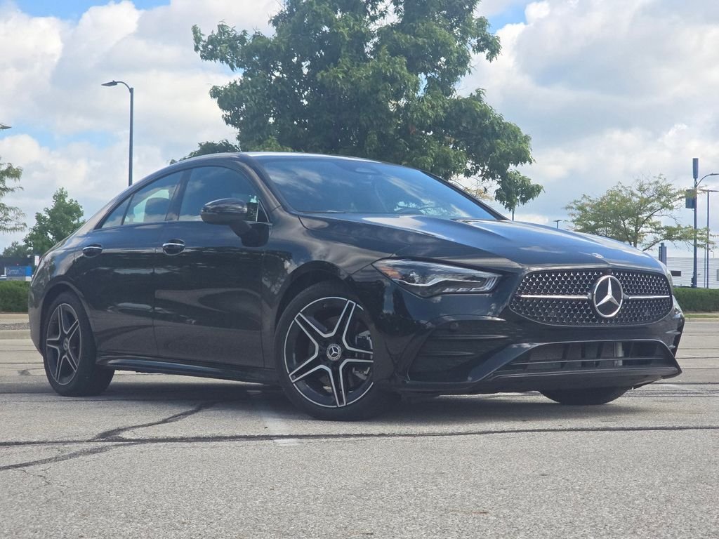 Certified Used 2024 Night Black Mercedes-Benz CLA 250 image 1