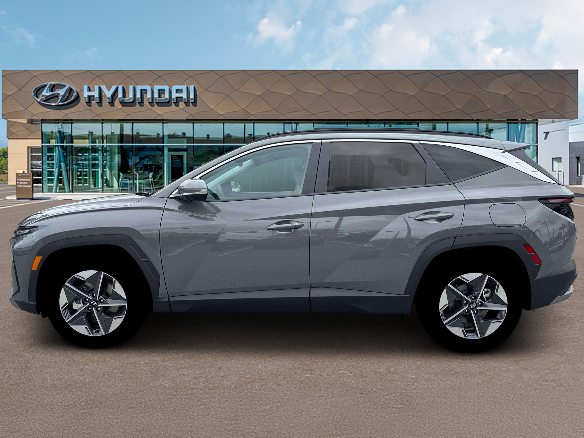 New 2026 Hampton Gray Hyundai SEL Premium FWD image 3