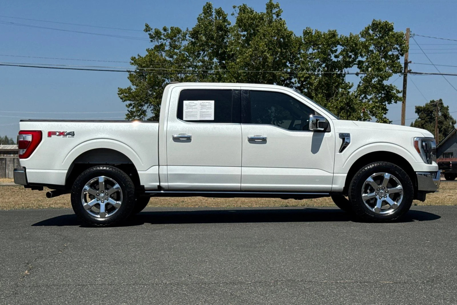 Used 2023 White Metallic Ford King Ranch image 3