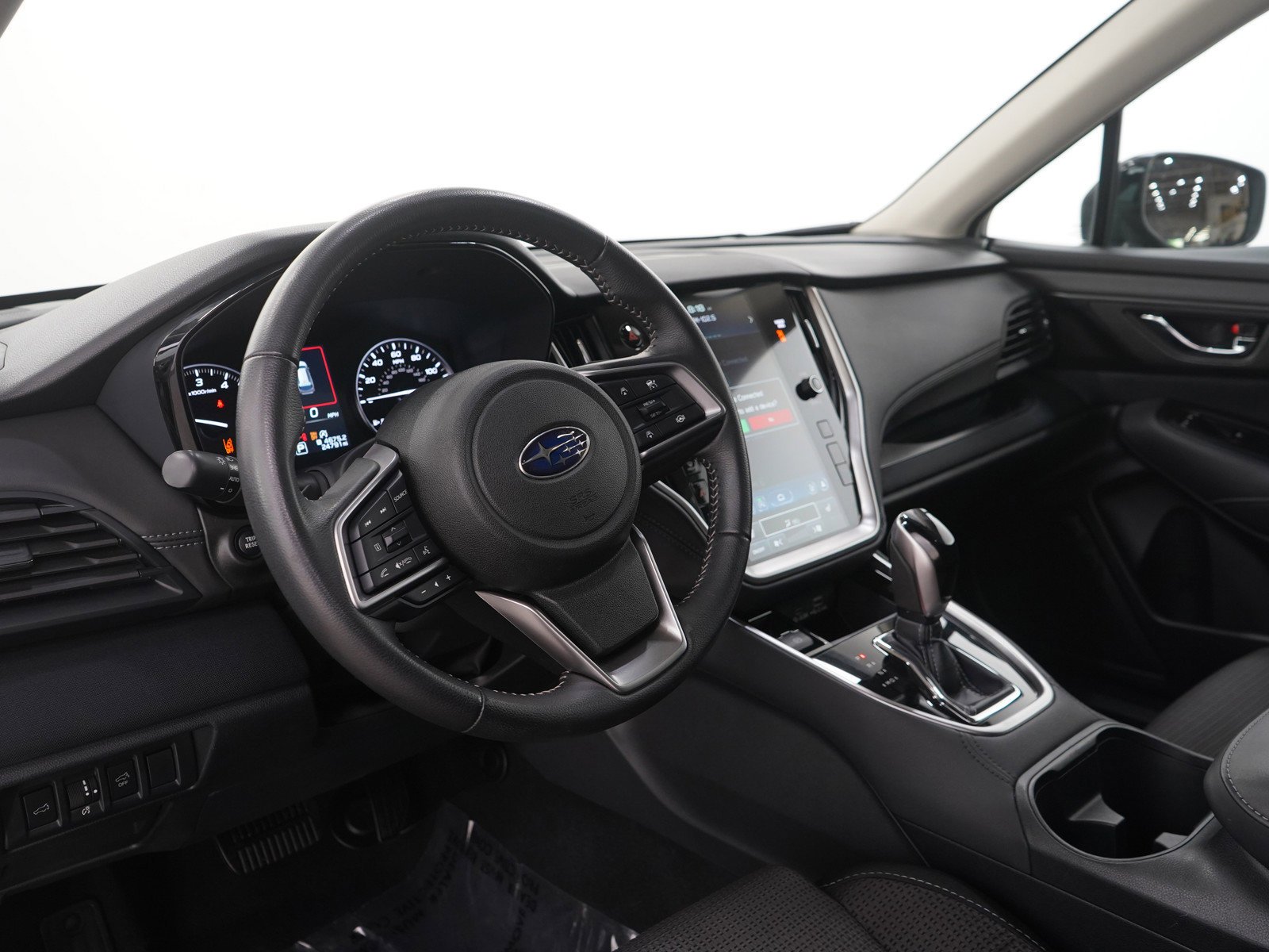 Used 2025 Crystal Black Pearl Subaru Premium image 24
