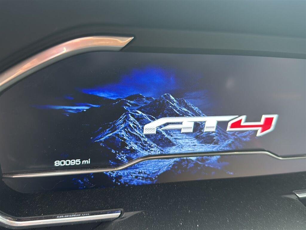 Used 2023 Dynamic Blue Metallic GMC AT4 image 2