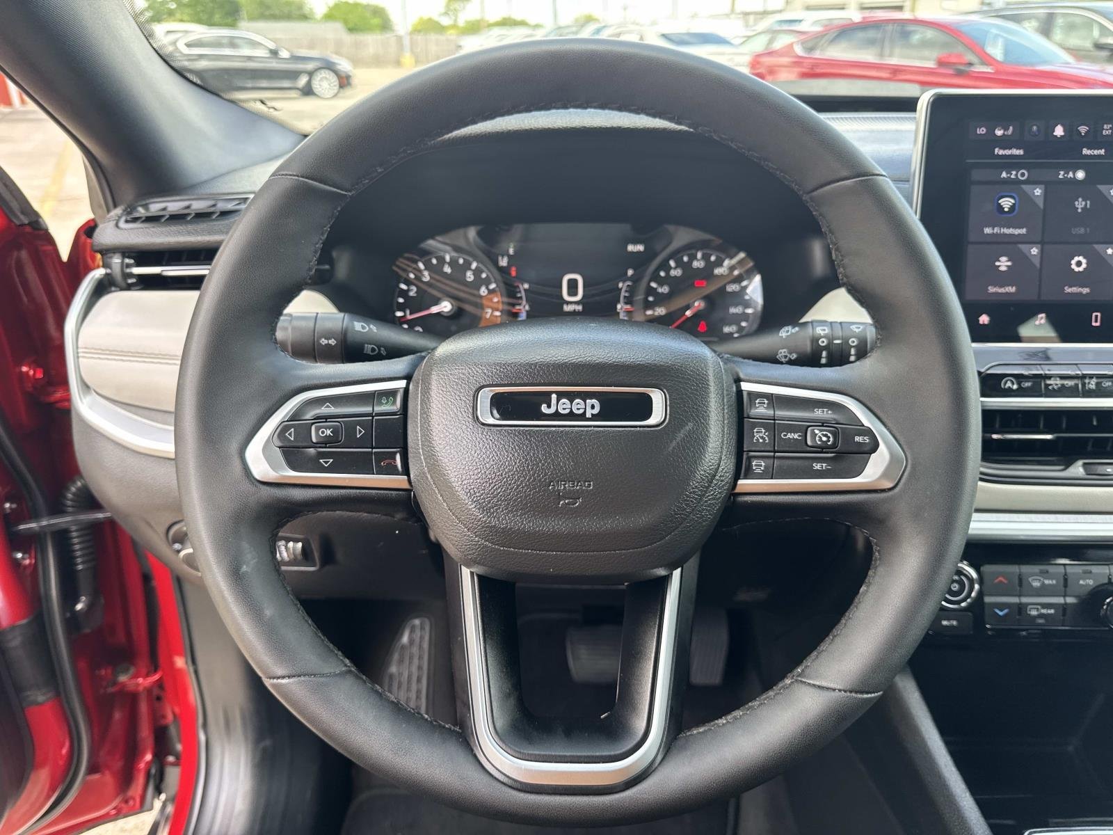 Used 2025 Red Hot Pearlcoat Jeep Limited image 21