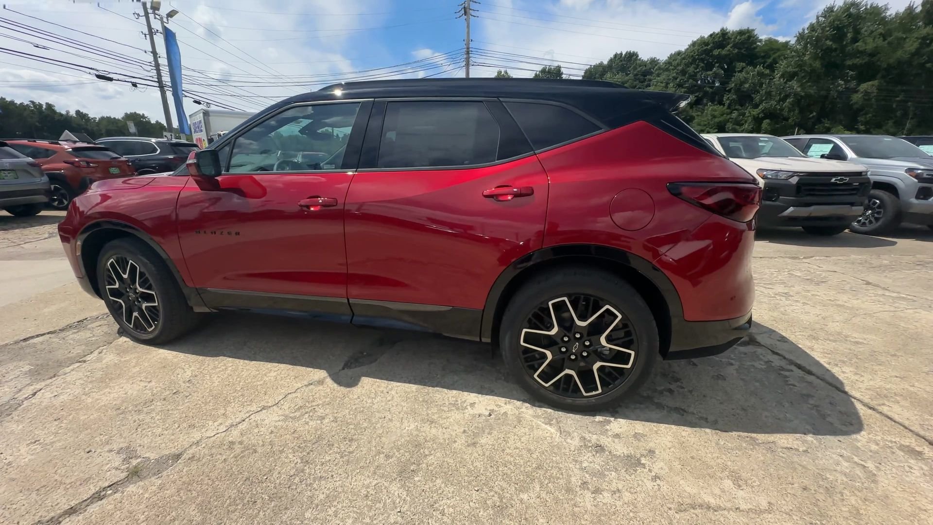 2026 Chevrolet Blazer RS Red at Spitzer Autoworld Chevy Buick GMC Cadillac