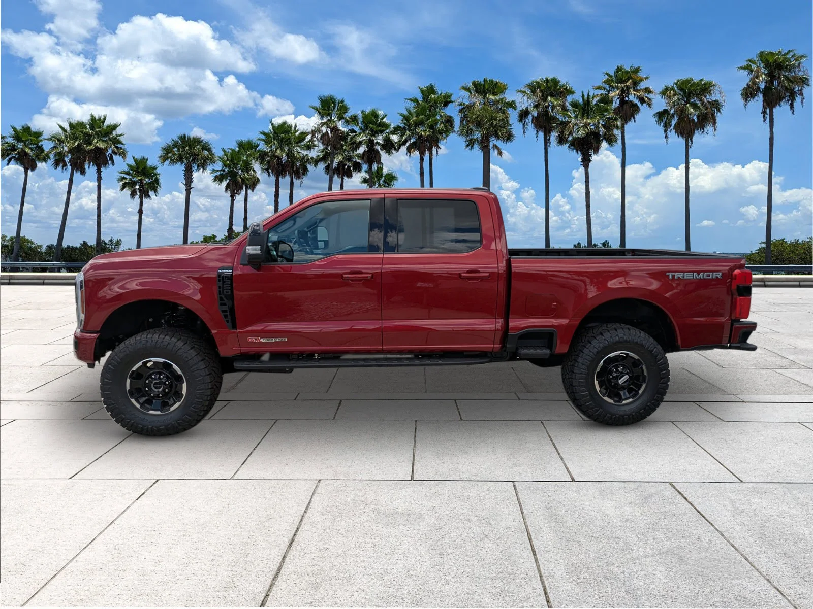 New 2026 Ruby Red Metallic Tinted Clearcoat Ford F-350® Platinum® image 7