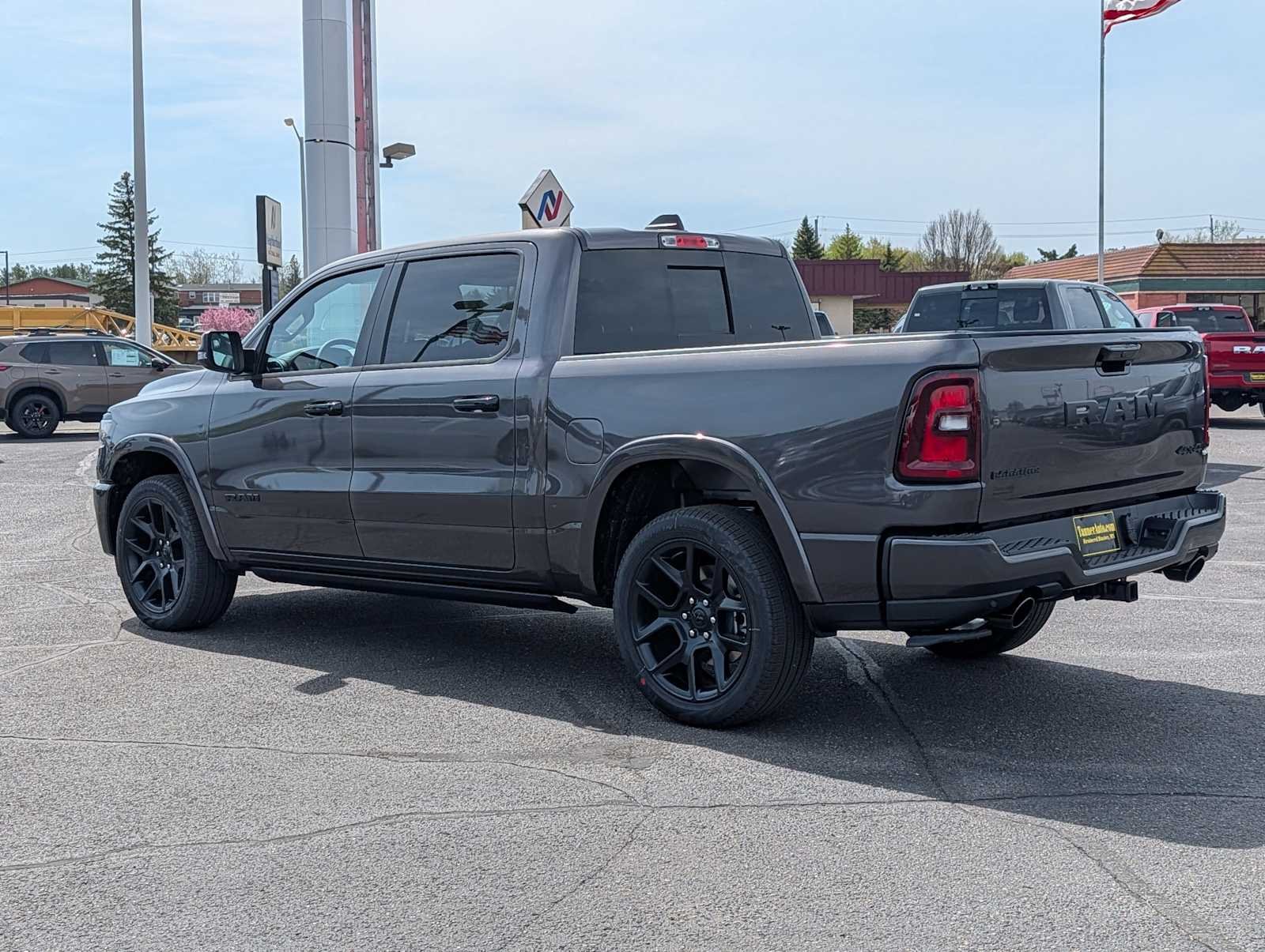 New 2026 Granite Crystal Metallic Clear-Coat Exterior Paint RAM Laramie image 5